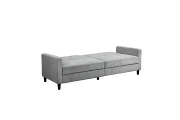 Vuodesohva Hartford II 203x83x82 cm, Harmaa - 203x83x82 cm, Harmaa - Huonekalut - Sohva - Vuodesohva - 3 istuttava vuodesohva