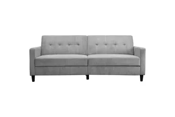 Vuodesohva Hartford II 203x83x82 cm, Harmaa - 203x83x82 cm, Harmaa - Huonekalut - Sohva - Vuodesohva - 3 istuttava vuodesohva