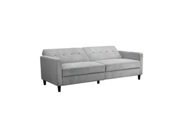 Vuodesohva Hartford II 203x83x82 cm, Harmaa - 203x83x82 cm, Harmaa - Huonekalut - Sohva - Vuodesohva - 3 istuttava vuodesohva