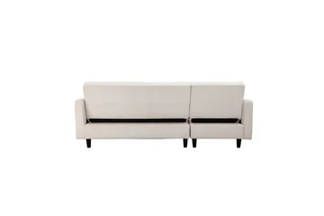 Vuodesohva Hartford II 203x83x82 cm, Kermanvärinen - 203x83x82 cm, Kermanvärinen - Huonekalut - Sohva - Vuodesohva - 3 istuttava vuodesohva