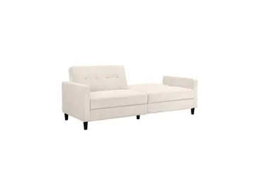 Vuodesohva Hartford II 203x83x82 cm, Kermanvärinen - 203x83x82 cm, Kermanvärinen - Huonekalut - Sohva - Vuodesohva - 3 istuttava vuodesohva