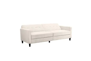 Vuodesohva Hartford II 203x83x82 cm, Kermanvärinen - 203x83x82 cm, Kermanvärinen - Huonekalut - Sohva - Vuodesohva - 3 istuttava vuodesohva