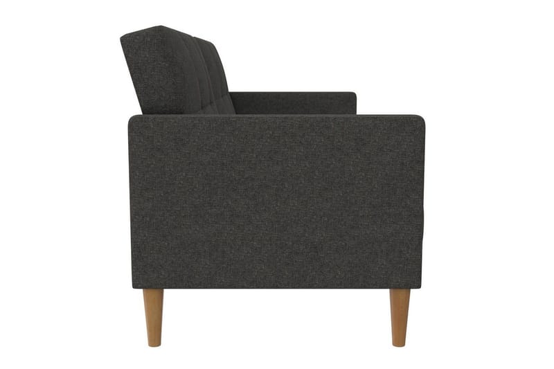 Vuodesohva Lilly Antrasiitti, Pellava - Antrasiitti, Pellava - Huonekalut - Sohva - Vuodesohva - 3 istuttava vuodesohva