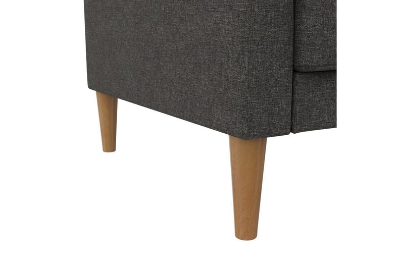 Vuodesohva Lilly Antrasiitti, Pellava - Antrasiitti, Pellava - Huonekalut - Sohva - Vuodesohva - 3 istuttava vuodesohva