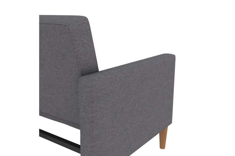 Vuodesohva Lilly Vaaleanharmaa, Pellava - Vaaleanharmaa, Pellava - Huonekalut - Sohva - Vuodesohva - 3 istuttava vuodesohva