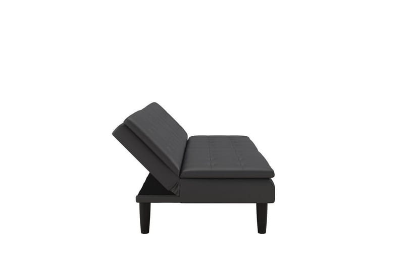 Vuodesohva Maine Harmaa PU - Harmaa PU - Huonekalut - Sohva - Vuodesohva - 3 istuttava vuodesohva