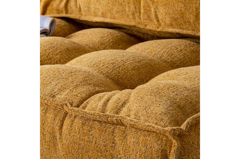 2-istuttava Vuodesohva Avy - Sinapinkeltainen - Huonekalut - Sohva - Vuodesohva