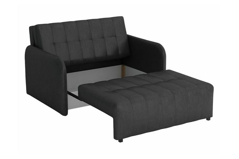 Denegal 2-sits Bäddsoffa NO_BRAND Dark grey - Huonekalut - Sohva - Vuodesohva - 2 istuttava vuodesohva
