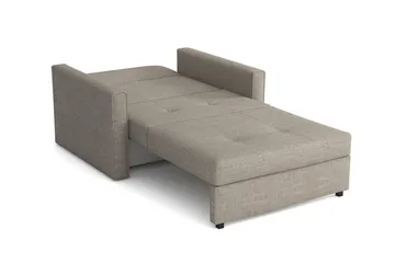 Viva Vuodesohva 103x100x85 cm - Musta - Huonekalut - Sohva - Vuodesohva - 2 istuttava vuodesohva