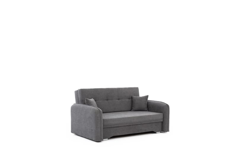 Vuodesohva Bandana säilytyksellä 2:n ist - Harmaa - Huonekalut - Sohva - Vuodesohva - 2 istuttava vuodesohva