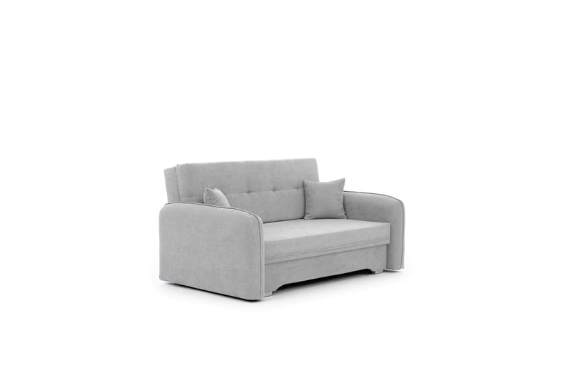 Vuodesohva Bandana säilytyksellä 2:n ist - Harmaa - Huonekalut - Sohva - Vuodesohva - 2 istuttava vuodesohva