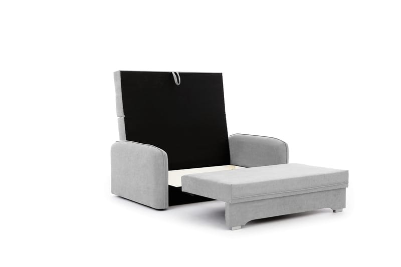 Vuodesohva Bandana säilytyksellä 2:n ist - Harmaa - Huonekalut - Sohva - Vuodesohva - 2 istuttava vuodesohva