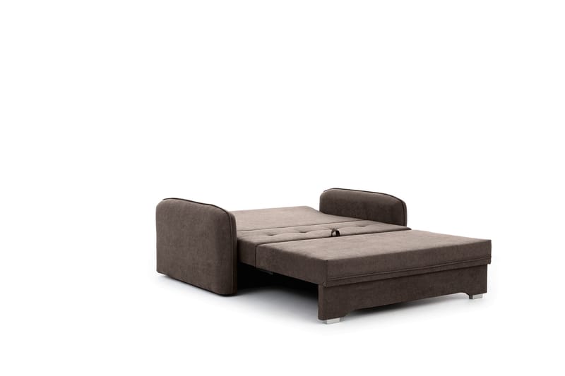 Vuodesohva Bandana säilytyksellä 2:n ist - Tummanruskea - Huonekalut - Sohva - Vuodesohva - 2 istuttava vuodesohva