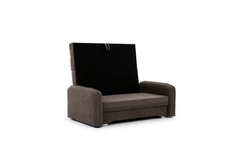 Vuodesohva Bandana säilytyksellä 2:n ist - Tummanruskea - Huonekalut - Sohva - Vuodesohva - 2 istuttava vuodesohva