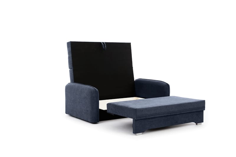 Vuodesohva Bandana säilytyksellä 2:n ist - Tummansininen - Huonekalut - Sohva - Vuodesohva - 2 istuttava vuodesohva