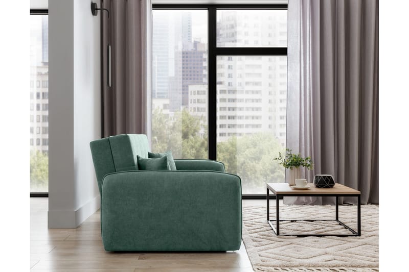 Vuodesohva Bandana säilytyksellä 2:n ist - Vihreä - Huonekalut - Sohva - Vuodesohva - 2 istuttava vuodesohva