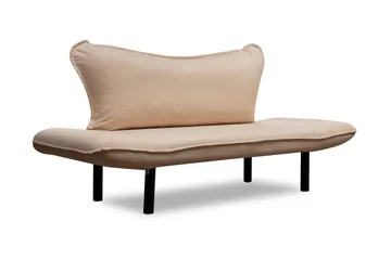 Vuodesohva Golda 2:n ist - Beige - Huonekalut - Sohva - Vuodesohva - 2 istuttava vuodesohva