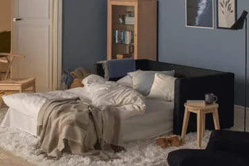 Vuodesohva Marissa 2:n ist - Tummanharmaa - Huonekalut - Sohva - Vuodesohva - 2 istuttava vuodesohva