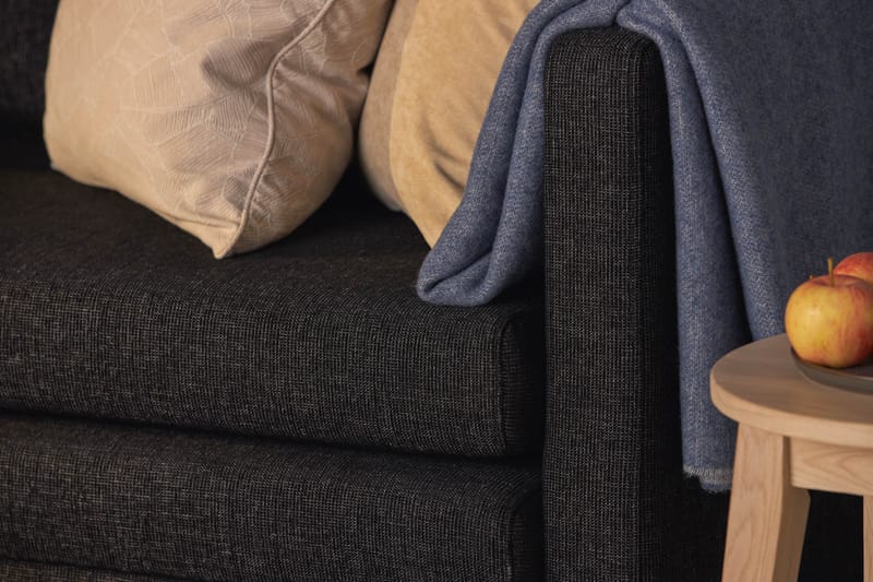 Vuodesohva Marissa 2:n ist - Tummanharmaa - Huonekalut - Sohva - Vuodesohva - 2 istuttava vuodesohva