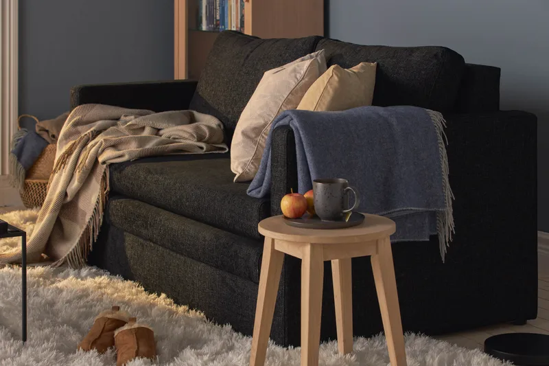 Vuodesohva Marissa 2:n ist - Tummanharmaa - Huonekalut - Sohva - Vuodesohva - 2 istuttava vuodesohva