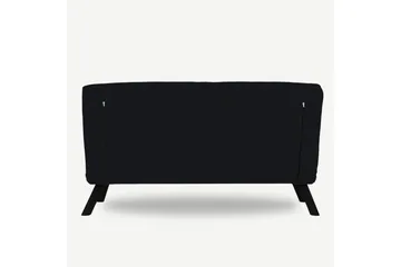 Vuodesohva Riceville 2:n ist 175x133 cm - Musta - Huonekalut - Sohva - Vuodesohva - 2 istuttava vuodesohva