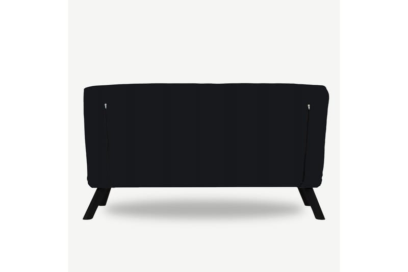 Vuodesohva Riceville 2:n ist 175x133 cm - Musta - Huonekalut - Sohva - Vuodesohva - 2 istuttava vuodesohva