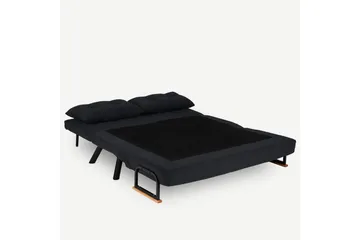 Vuodesohva Riceville 2:n ist 175x133 cm - Musta - Huonekalut - Sohva - Vuodesohva - 2 istuttava vuodesohva