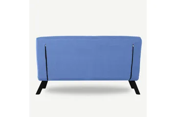 Vuodesohva Riceville 2:n ist 175x133 cm - Sininen - Huonekalut - Sohva - Vuodesohva - 2 istuttava vuodesohva