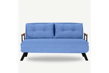 Vuodesohva Riceville 2:n ist 175x133 cm - Sininen - Huonekalut - Sohva - Vuodesohva - 2 istuttava vuodesohva