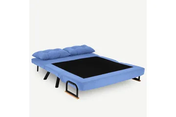 Vuodesohva Riceville 2:n ist 175x133 cm - Sininen - Huonekalut - Sohva - Vuodesohva - 2 istuttava vuodesohva