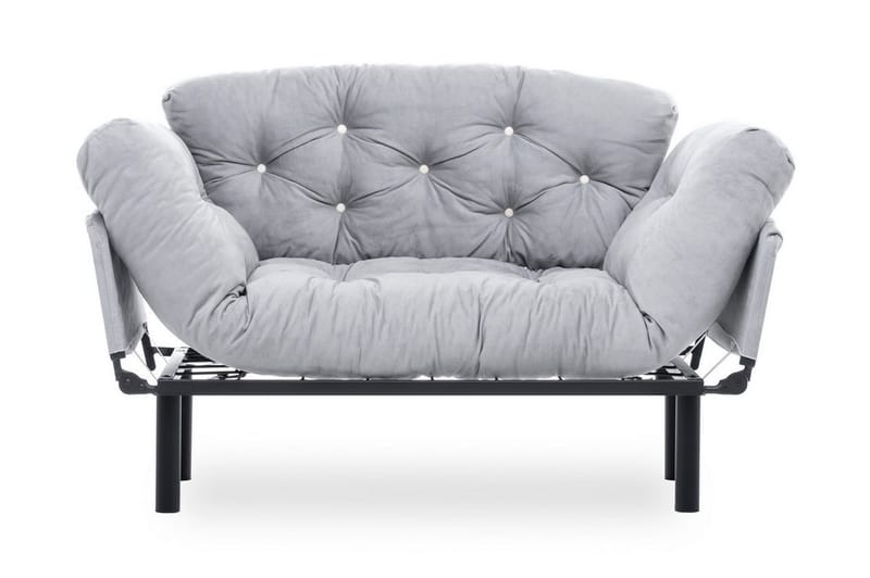 Vuodesohva Pamelia 2:n ist - Harmaa - Huonekalut - Sohva - Vuodesohva - 2 istuttava vuodesohva