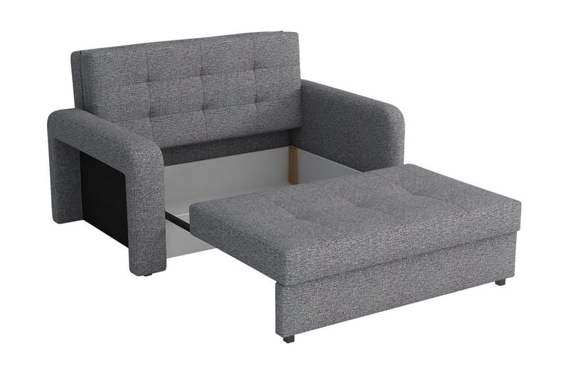 2:n ist Vuodesohva Canehan Vasen - Sametti/Musta - Huonekalut - Sohva - Vuodesohva