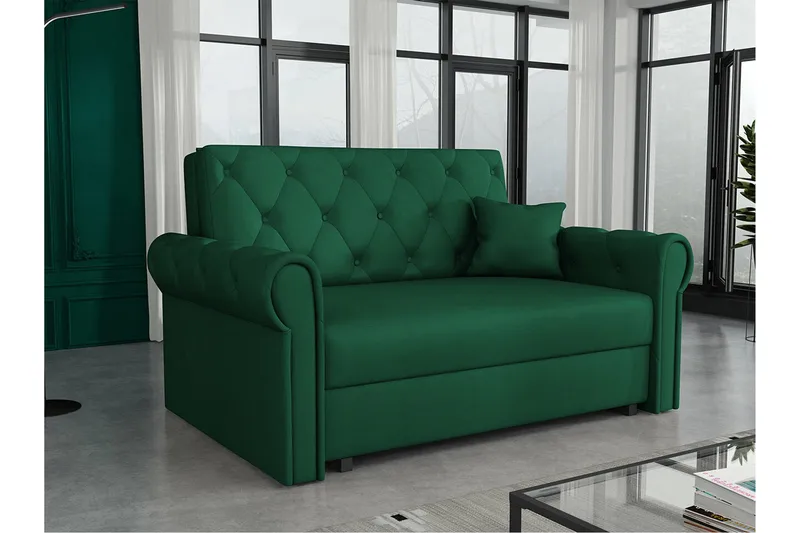 2:n ist Vuodesohva Denegal - Tummanvihreä - Huonekalut - Sohva - Vuodesohva