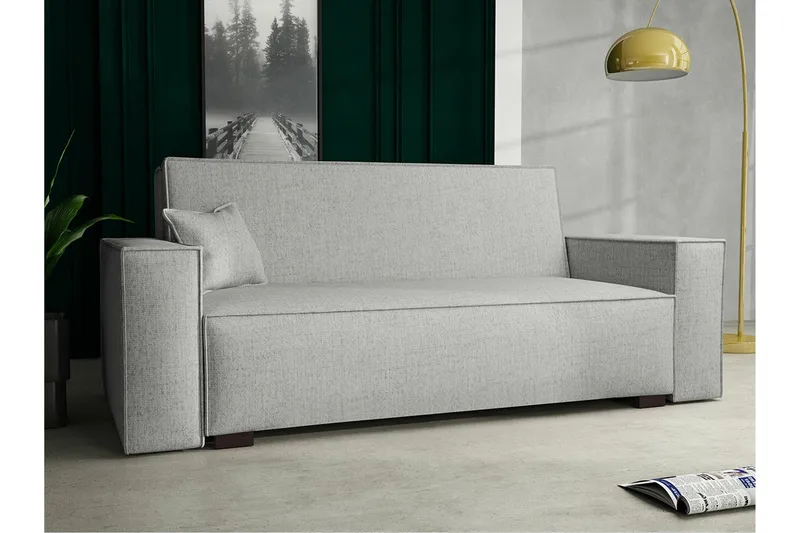 2:n ist Vuodesohva Denegal - Vaaleanharmaa/Tummanharmaa - Huonekalut - Sohva - Vuodesohva