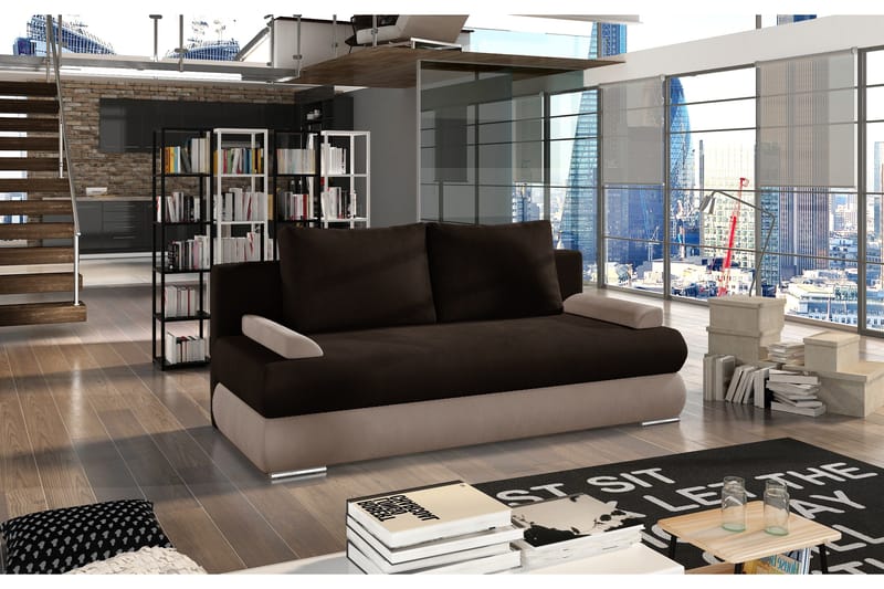 2:n ist Vuodesohva Goltar, Ruskea/Vaaleanruskea