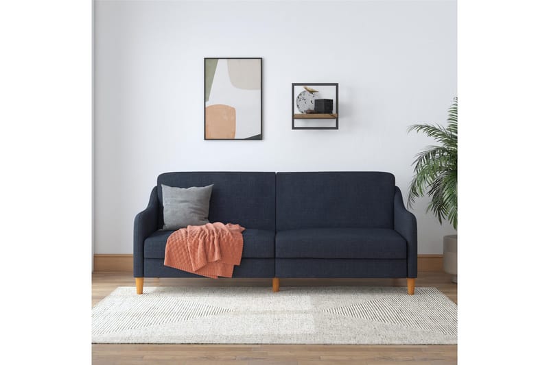 2:n ist Vuodesohva Jasper Laivastonsininen - Dorel Home - Huonekalut - Sohva - Vuodesohva