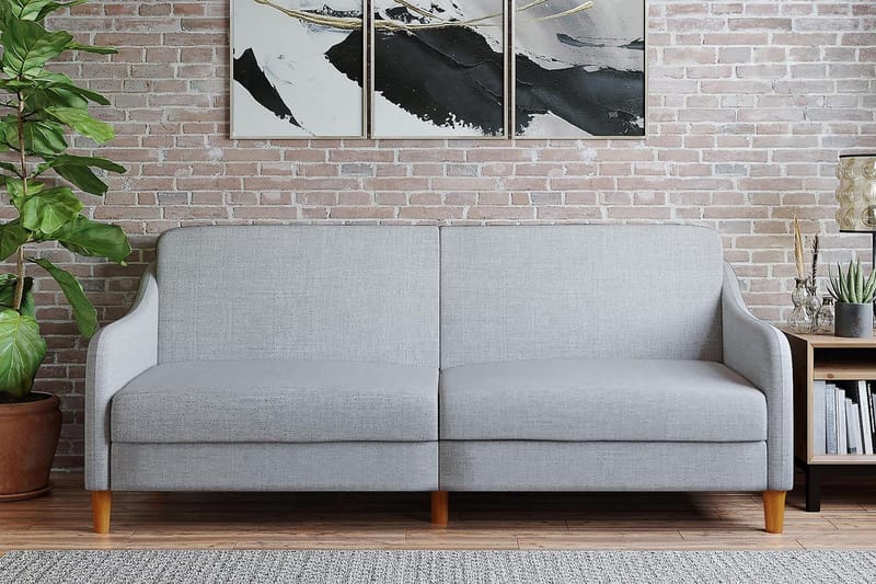 2:n ist Vuodesohva Jasper Vaaleanharmaa - Dorel Home - Huonekalut - Sohva - Vuodesohva