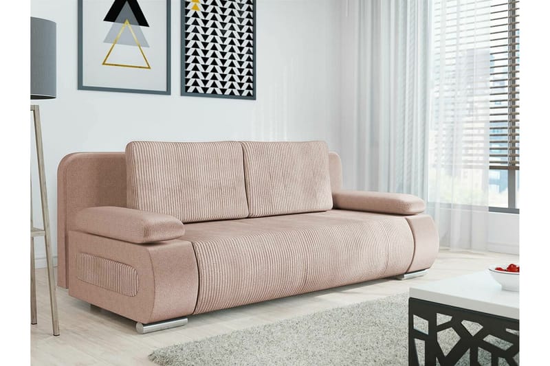 2:n ist Vuodesohva Kintore - Beige - Huonekalut - Sohva - Vuodesohva
