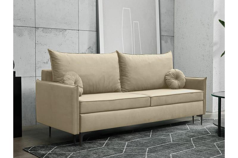 2:n ist Vuodesohva Knocklong - Beige - Huonekalut - Sohva - Vuodesohva