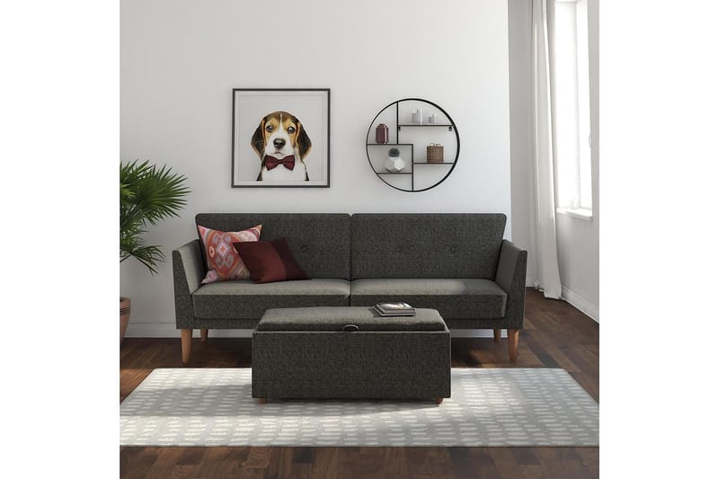 2:n ist Vuodesohva Regal Tummanharmaa - Novogratz - Huonekalut - Sohva - Vuodesohva