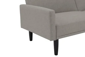 2:n ist Vuodesohva Room Essential Vaalea pellavanharmaa - Dorel Home - Huonekalut - Sohva - Vuodesohva - 2 istuttava vuodesohva