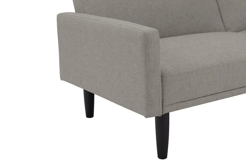 2:n ist Vuodesohva Room Essential Vaalea pellavanharmaa - Dorel Home - Huonekalut - Sohva - Vuodesohva - 2 istuttava vuodesohva