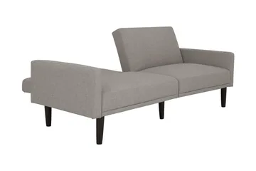 2:n ist Vuodesohva Room Essential Vaalea pellavanharmaa - Dorel Home - Huonekalut - Sohva - Vuodesohva - 2 istuttava vuodesohva