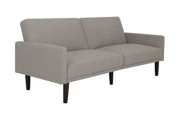 2:n ist Vuodesohva Room Essential Vaalea pellavanharmaa - Dorel Home - Huonekalut - Sohva - Vuodesohva - 2 istuttava vuodesohva