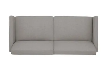 2:n ist Vuodesohva Room Essential Vaalea pellavanharmaa - Dorel Home - Huonekalut - Sohva - Vuodesohva - 2 istuttava vuodesohva