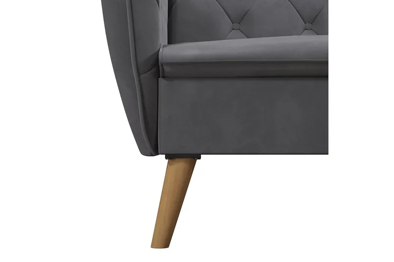 2:n ist Vuodesohva Tallulah Harmaa - Novogratz - Huonekalut - Sohva - Vuodesohva