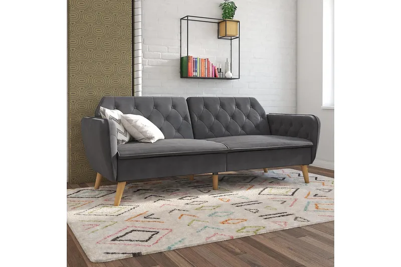 2:n ist Vuodesohva Tallulah Harmaa - Novogratz - Huonekalut - Sohva - Vuodesohva