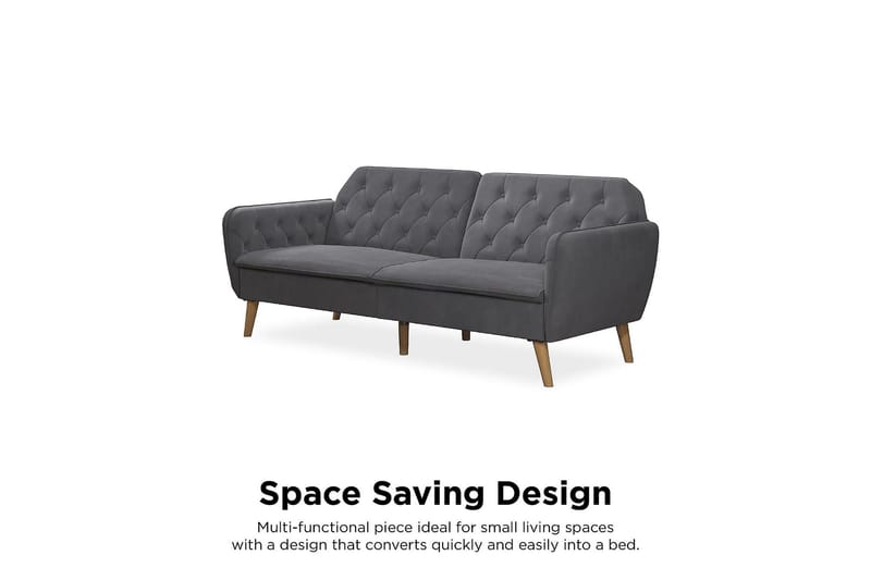 2:n ist Vuodesohva Tallulah Harmaa - Novogratz - Huonekalut - Sohva - Vuodesohva