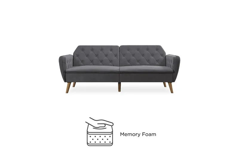 2:n ist Vuodesohva Tallulah Harmaa - Novogratz - Huonekalut - Sohva - Vuodesohva