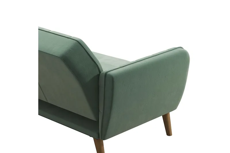 2:n ist Vuodesohva Tallulah Sametti/Vaaleanvihreä - Novogratz - Huonekalut - Sohva - Vuodesohva